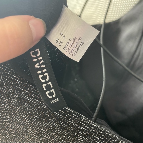 Black and silver mini dress - Picture 3 of 3